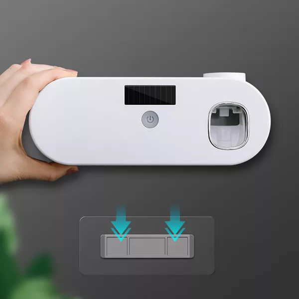 Brosse à Dents Support de Désinfection UV Presse-Dentifrice – Image 3